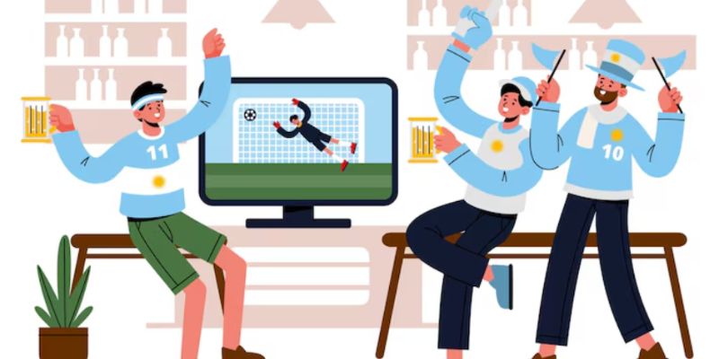 Xem bóng đá ăn gì